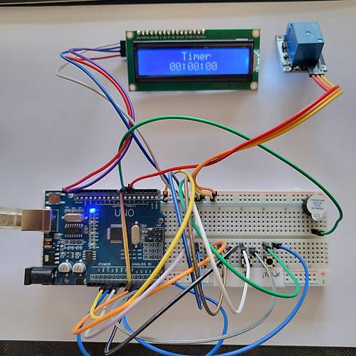 Arduino Zaman ayarl rle kontrol Projesi (Proje 24)