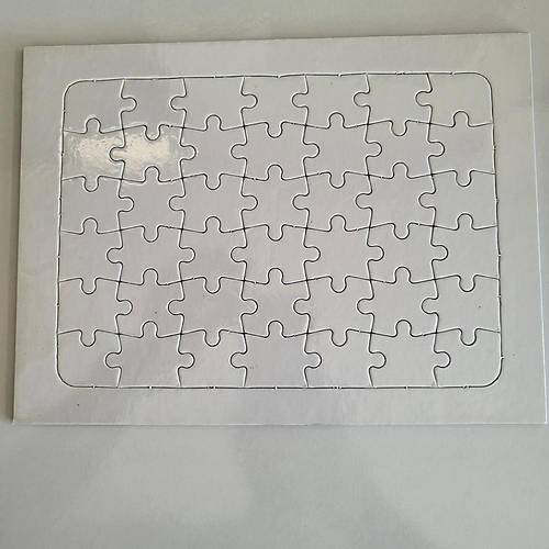 Süblimasyon Boş Puzzle A4 42 Parça