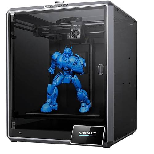 Creality K1 Max 3D Yazc st Kapak