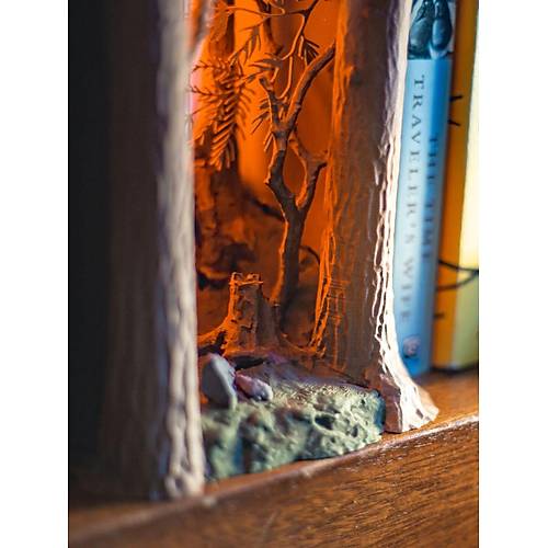 Book Nook Ozark Da Gn Batm Kitap Kesi DIY Kendin Yap