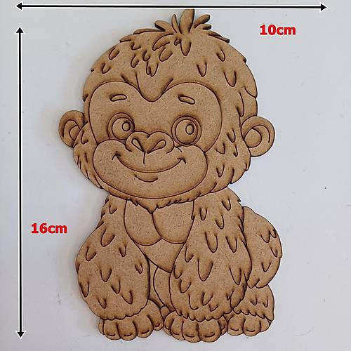 Ahap Boyanabilir Orangutan etkinlik boyama kre 1 Adet