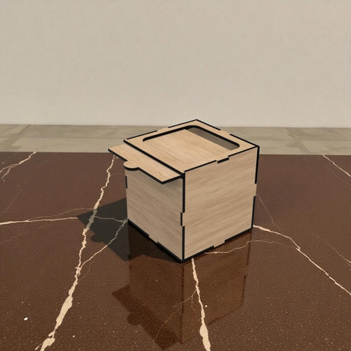 Ahap Kutu Kayar Kapak 100x100x100mm