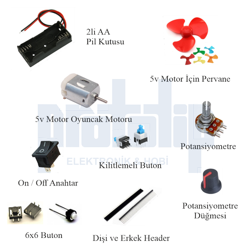 Arduino Başlangıç Seti UNO R3 Büyük Fırsat 93 Parça 312 Adet
