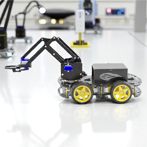 Arduino 4WD Robot Kollu Full Set - lk ve Tek 4WD PRO - CRANE