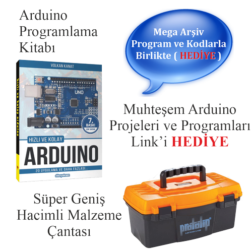 Arduino Süper Full Profesyonel Set 138 Parça 375 Adet