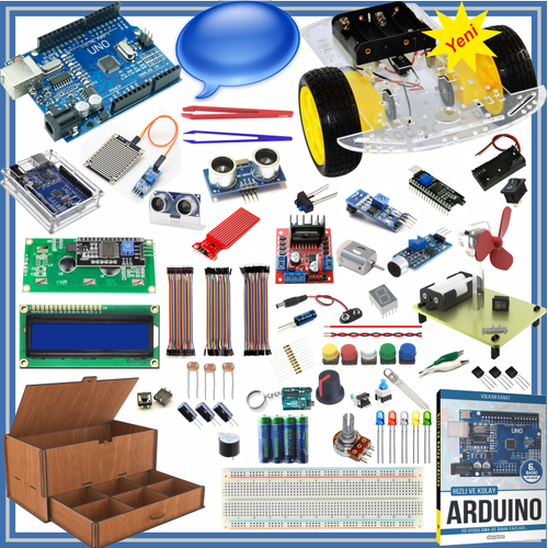 ARDUNO BALANGI SET UNO R3 ( CH340 ) 107 Para 344 Adet