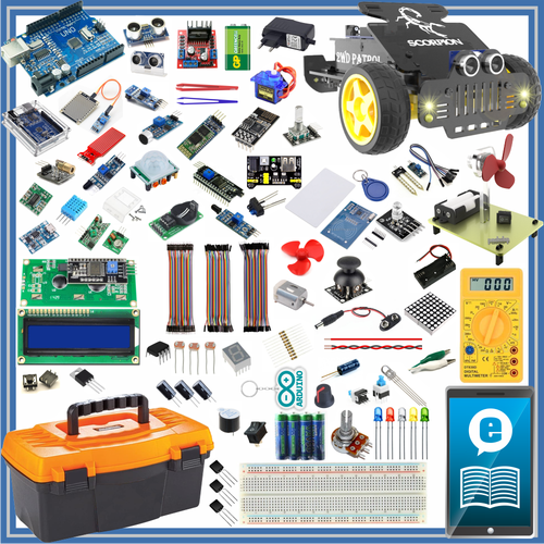 Arduino Sper Full Profesyonel Set 138 Para 375 Adet