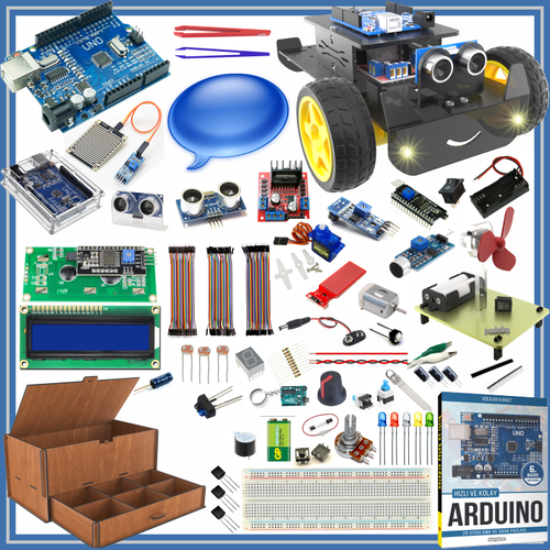 Arduino Balang Seti UNO R3 CH340 -Turbo Black V3. 107 Para 349 Adet