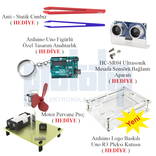 Arduino Balang Seti UNO R3 Kodlamaya Giri 79 Para 300 Adet