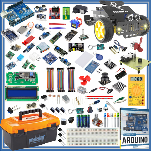 Arduino Sper Full Profesyonel Set 138 Para 375 Adet