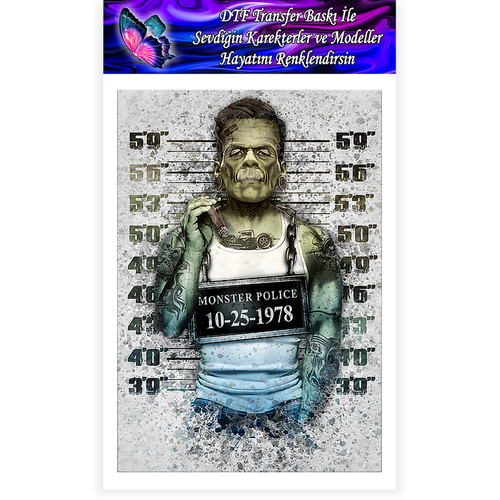 DTF Transfer Tekstil Bask A4 Hazr Bask t le Transfer DTF085
