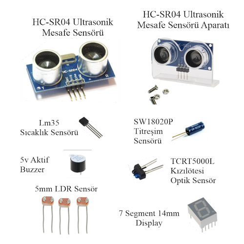 Arduino reniyorum Seti UNO R3 ( CH340 ) 46 Para 176 Adet