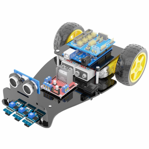 Arduino in 2WD Follower izgi zleyen Araba asesi