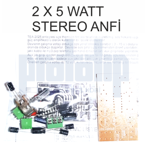 2X5 Watt Stereo Anfi Demonte