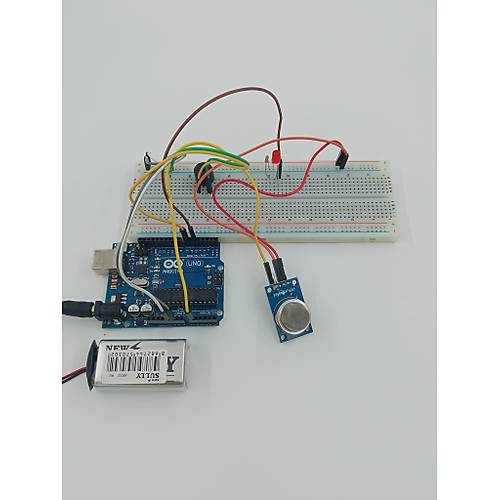 Arduino �le MQ-4 Metan Gaz Sens�r� Do�algaz Alarm Projesi (Monte Edilmi�, Kurulu, Haz�r Proje)