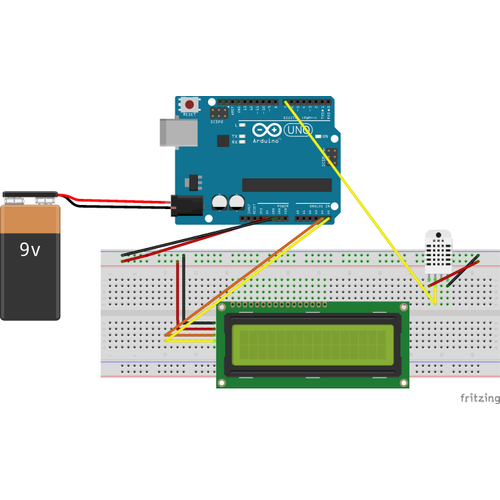 Arduino le Scaklk ve Nem lme Projesi Projesi (Monte Edilmi, Kurulu, Hazr Proje)