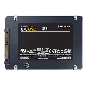 8TB SAMSUNG 870 QVO 560/530MB/s MZ-77Q8T0BW SSD