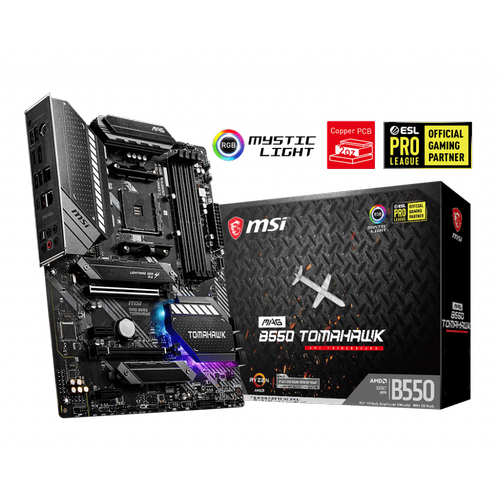 MSI MAG B550 TOMAHAWK DDR4 5100(OC)Mhz ATX AM4