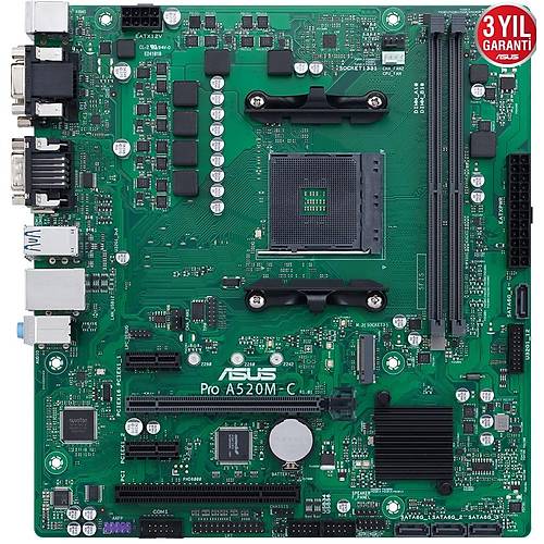 ASUS PRO A520M-C/CSM DDR4 4600MHz mATX AM4