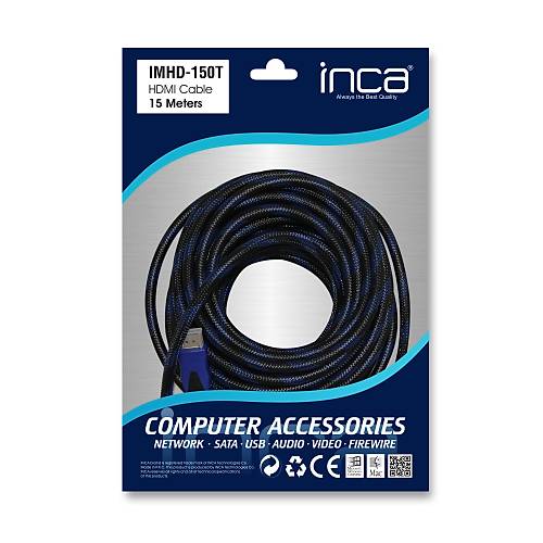 INCA IMHD-150T HDMI 1,4 V 3D ALTIN ULU KABLO 15MT