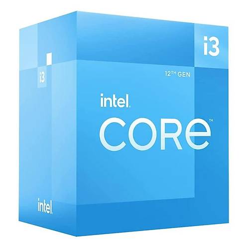 INTEL CORE i3-12100 3.30Ghz 12MB 1700p 12.Nesil FANLI BOX