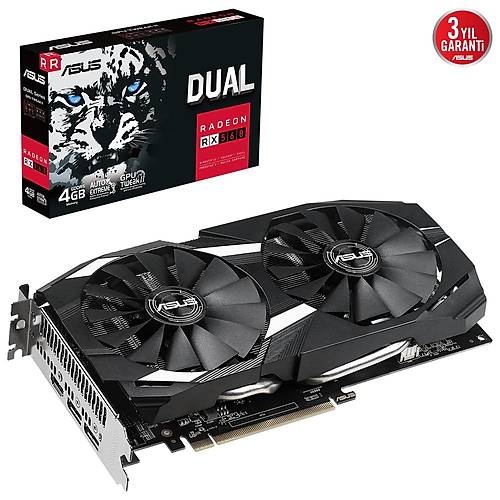ASUS DUAL-RX560-4G 4GB GDDR5 HDMI DP 128BT