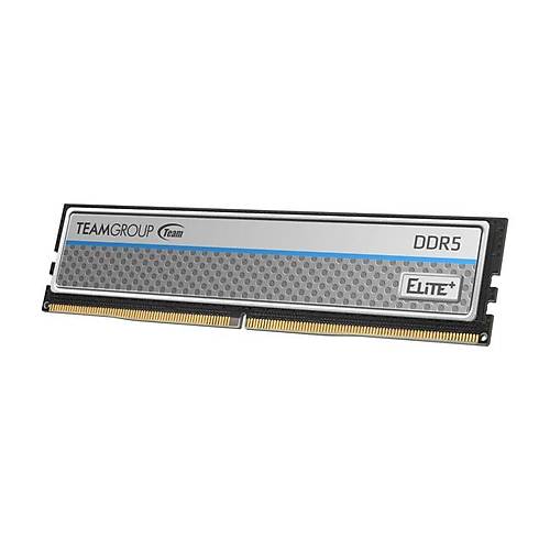 Team Elite Plus Silver 8 GB (1x8GB) 4800 Mhz DDR5 CL40 U-DIMM RAM(TPSD58G4800HC40016) 