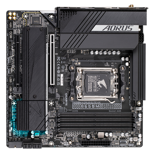 GIGABYTE B650M AORUS ELITE AX DDR5 6666Mhz(OC) DP HDMI AM5