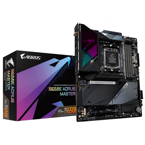 GIGABYTE B650E AORUS MASTER DDR5 6666MHz(OC) HDMI M.2 ATX AM5 