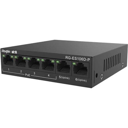 REYEE RG-ES106D-P 6 PORT 10/100 FAST TAK ALITIR