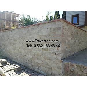 10 cm Boy Serbest Traverten Patlatma Dekor Duvar Ta�lar�