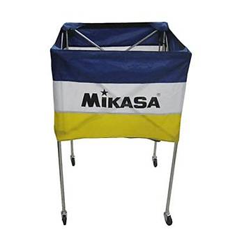 Top Tama Sepeti Mikasa Mavi-Beyaz-Sar