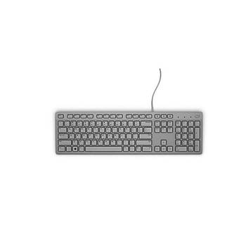 DELL 580-ADHR Dell Multimedia Keyboard-KB216 - US International (QWERTY) - Grey (-PL)