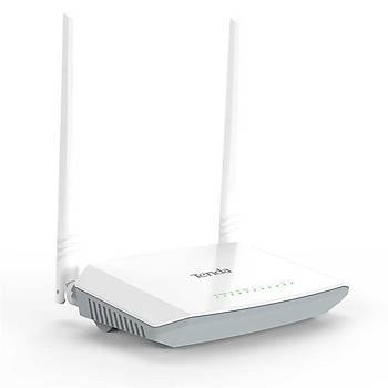TENDA D301 v2 300MBPS 4 PORT 2 ANTEN 5DBI USB KABLOSUZ ADSL/ADSL2/ADSL2+ MODEM