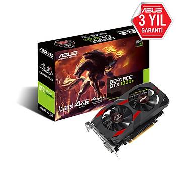 ASUS CERBERUS GTX1050TI-A4G 4GB GDDR5 128Bit DVI-D/HDMI/DP PCI-E 4.0