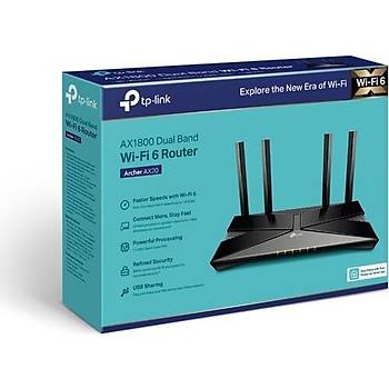 TP-LINK ARCHER AX20 AX1800 1800 MBPS GIGABIT DUALBAND WIFI6 ROUTER