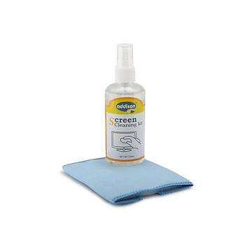 Addison 300887 120ml Sprey + Mic. Fiber Bez Ekran Temizleme Seti