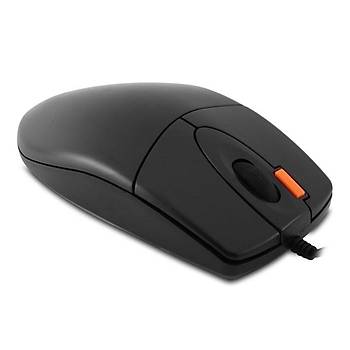 Everest SM-601 Usb Siyah Optik Kablolu Mouse