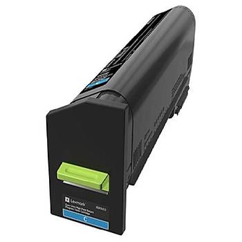 LEXMARK 82K5XCE CX825,CX860 Yksek Verimli Camgbei 22000 Sayfa Kurumsal Kartu