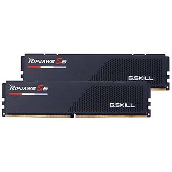Gskill Ripjaws S5 Siyah 64GB (2x32GB) DDR5 6400Mhz DUAL F5-6400J3239G32GX2-RS5K