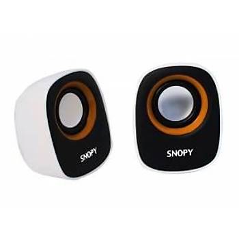 Snopy SN-120 1+1 Usb Beyaz/Sar Speaker