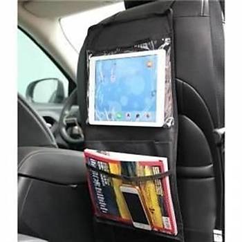 BUFFER Oto Koltuk Arkas Cepli effaf Telefon Tablet ve ecek Organizeri