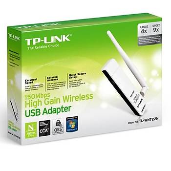 TP-Link TL-WN722N 150Mbps Wi-Fi Lite-N USB Adaptr