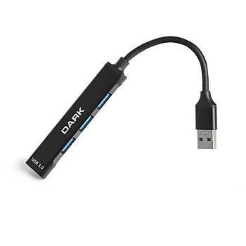 DARK DK-AC-USB310 USB-A TO 3xUSB 2.0+1xUSB 3.0 ÇEVÝRÝCÝ HUB