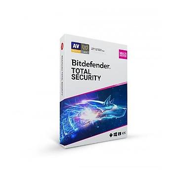Bitdefender Total Security 5 Kullancl / 1 YIL(BD-TSBox-5U-1Y)