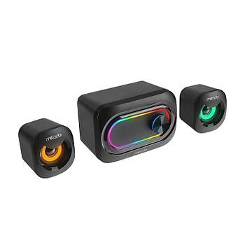 Mikado MD-511 5W+3W2 USB RGB Ledli 2.1 Gaming Speaker Hoparlr
