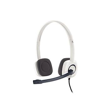 LOGITECH 981-000350 H150 Kablolu Mikrofonlu Beyaz Stereo Kulaklk
