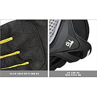 Motorsiklet Yazlk Eldiven KOMINE GK162 3D rg Teknolojisi Sar/Siyah XL 