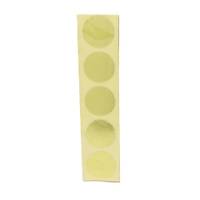 3D Kabartma Alminyum Etiket 50 adet 45mm Kendinden Yapkanl