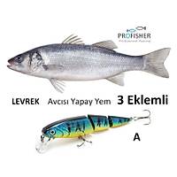 PROFISHER Levrek Avcs Zoka Sert Yapay Yem 15,5 gr 10 cm